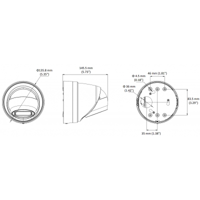 KAMERA WANDALOODPORNA IP BCS-V-EI436IR3 - 4 Mpx 2.8 ... 12 mm - <strong>MOTOZOOM </strong>BCS View