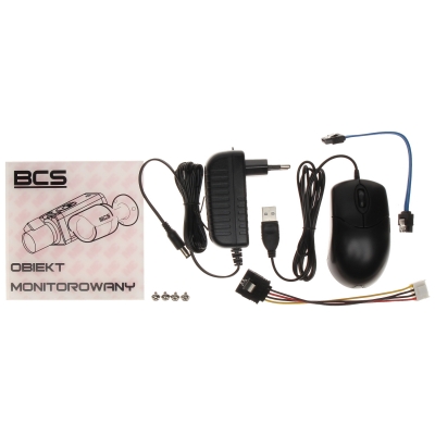 REJESTRATOR AHD, HD-CVI, HD-TVI, CVBS, TCP/IP BCS-XVR0801-IV 8 KANAŁÓW