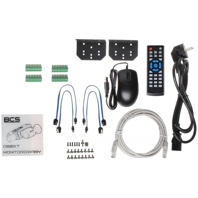 REJESTRATOR AHD, HD-CVI, HD-TVI, CVBS, TCP/IP BCS-XVR3204-IV 32 KANAŁY