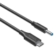 KABEL ZASILAJĄCY C14117BK-1.8M DC Jack 4.5 x 3.0 / USB-C 1.8 m UNITEK