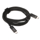PRZEWÓD Z WYŚWIETLACZEM C14158ABK01-2M USB-C/USB-C 2.0 m UNITEK