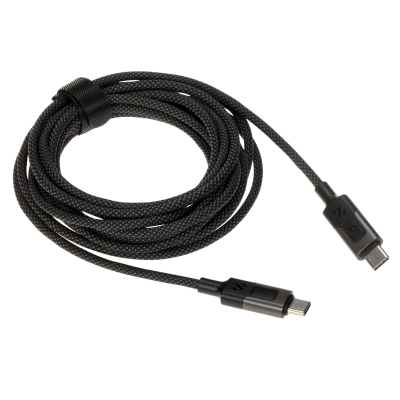 PRZEWÓD Z WYŚWIETLACZEM C14158ABK01-3M USB-C/USB-C 3.0 m UNITEK