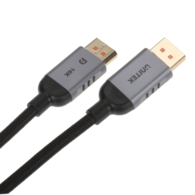 KABEL DISPLAYPORT C1626GY01-1M 16K @ 60 Hz, 1 m UNITEK