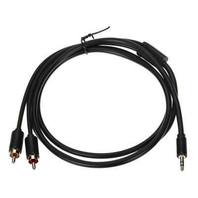 PRZEWÓD C19021BK03 2 x CINCH / Jack TRS 3.5 mm 1.5 m UNITEK