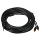 PRZEWÓD C19024BK01 2 x CINCH / Jack TRS 3.5 mm 10 m UNITEK