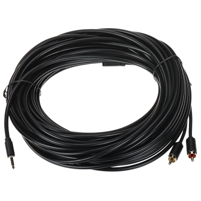 PRZEWÓD C19026BK01 2 x CINCH / Jack TRS 3.5 mm 20 m UNITEK