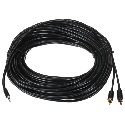 PRZEWÓD C19027BK01 2 x CINCH / Jack TRS 3.5 mm 25 m UNITEK