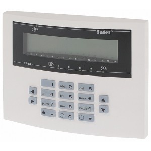 KLAWIATURA DO CENTRALI ALARMOWEJ CA-10-BLUE-L SATEL