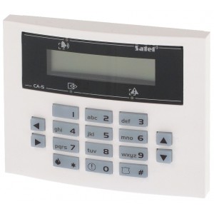 KLAWIATURA DO CENTRALI ALARMOWEJ CA-5-BLUE-S SATEL