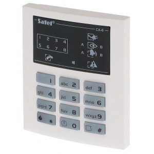 KLAWIATURA DO CENTRALI ALARMOWEJ CA-6-KLED-S SATEL
