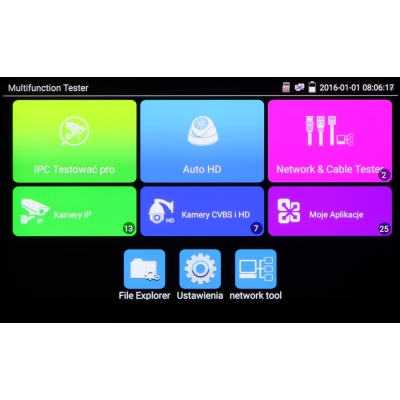 WIELOFUNKCYJNY TESTER CCTV CS-H6-50H