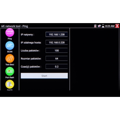 WIELOFUNKCYJNY TESTER CCTV CS-H6-50H
