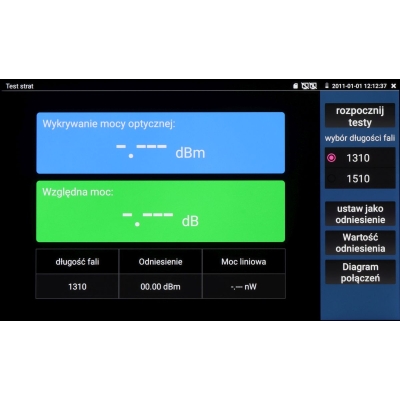 REFLEKTOMETR OPTYCZNY (OTDR) Z TESTEREM CCTV CS-R5-50H