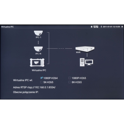 REFLEKTOMETR OPTYCZNY (OTDR) Z TESTEREM CCTV CS-R5-50H