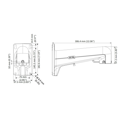 UCHWYT KAMERY DS-1602ZJ-P Hikvision