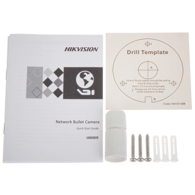 KAMERA IP DS-2CD1053G0-I(2.8MM)(B) - 5 Mpx Hikvision