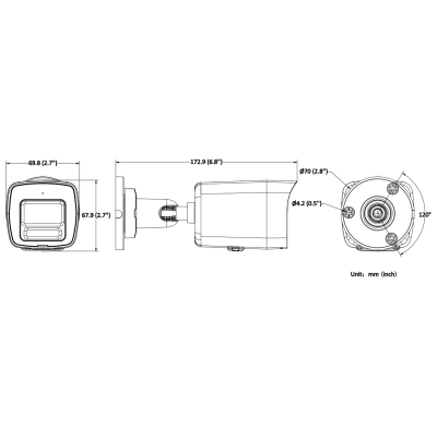 KAMERA IP DS-2CD1067G2H-LIU(2.8MM) ColorVu - 6 Mpx Hikvision