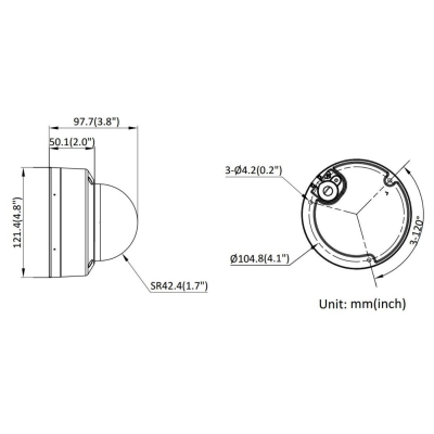 KAMERA WANDALOODPORNA IP DS-2CD1163G2-LIU(2.8MM)PL Smart Hybrid Light - 6 Mpx Hikvision