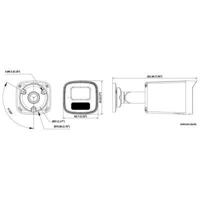 KAMERA IP DS-2CD1T67G2H-LIU(2.8MM)PL ColorVu - 6 Mpx Hikvision