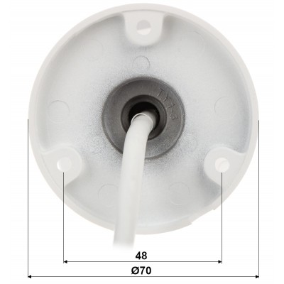 KAMERA WANDALOODPORNA IP DS-2CD2085FWD-I(B)(2.8MM) - 8.3 Mpx Hikvision