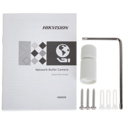 KAMERA WANDALOODPORNA IP DS-2CD2085FWD-I(B)(2.8MM) - 8.3 Mpx Hikvision