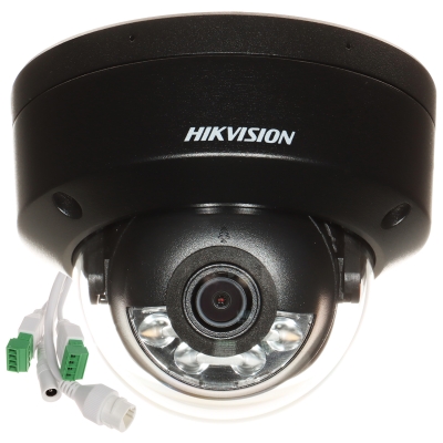 KAMERA WANDALOODPORNA IP DS-2CD2183G2-LIS2U(2.8MM)(BLACK) Smart Hybrid Light AcuSense - 8.3 Mpx 4K UHD Hikvision
