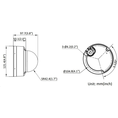 KAMERA WANDALOODPORNA IP DS-2CD2187G2H-LISU(2.8MM)(EF) Smart Hybrid Light ColorVu - 8.3 Mpx 4K UHD Hikvision