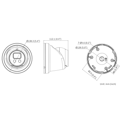 KAMERA IP DS-2CD2366G2-ISU/SL(2.8MM)(C) ACUSENSE 6 Mpx Hikvision