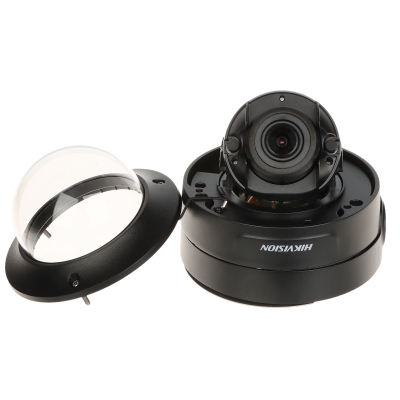 KAMERA WANDALOODPORNA IP DS-2CD2746G2-IZS(2.8-12mm)(C)BLACK ACUSENSE - 4 Mpx - <strong>MOTOZOOM </strong>Hikvision