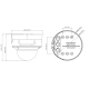 KAMERA WANDALOODPORNA IP DS-2CD2746G2-IZS(2.8-12mm)(C)BLACK ACUSENSE - 4 Mpx - <strong>MOTOZOOM </strong>Hikvision