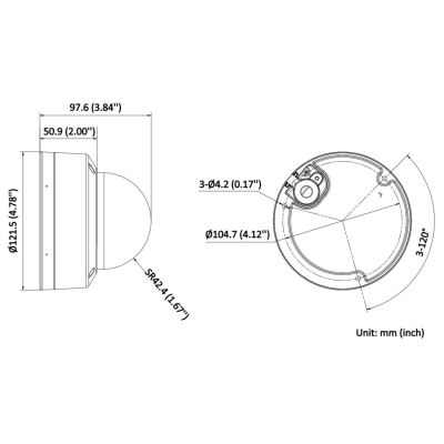 KAMERA WANDALOODPORNA IP DS-2CD2783G2-LIZS2U(2.8-12MM) Smart Hybrid Light AcuSense - 8.3 Mpx 4K UHD Hikvision