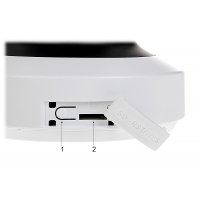 KAMERA IP SZYBKOOBROTOWA WEWNĘTRZNA DS-2CD2F42FWD-IWS(2.8mm) Wi-Fi - 4.0 Mpx Hikvision