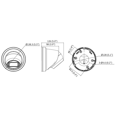 KAMERA WANDALOODPORNA IP DS-2CD2H43G2-IZS(2.8-12MM) 4 Mpx - MOTOZOOM Hikvision