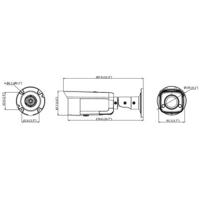 KAMERA IP DS-2CD2T46G2-ISU/SL(2.8MM) ACUSENSE - 5 Mpx Hikvision