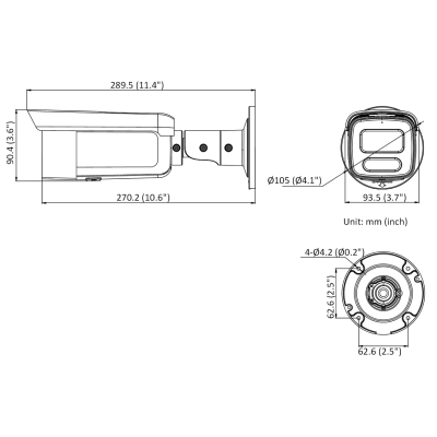 KAMERA IP DS-2CD2T47G2-LSU/SL(2.8MM)(C) ColorVu - 4 Mpx Hikvision