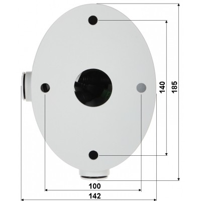 KAMERA WANDALOODPORNA IP DS-2CD4635FWD-IZH(2.8-12MM) - 3 Mpx 8 ... 32 mm Hikvision