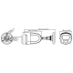 KAMERA AHD, HD-CVI, HD-TVI, PAL DS-2CE10DFT-F28(2.8MM) ColorVu - 1080p Hikvision