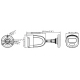 KAMERA AHD, HD-CVI, HD-TVI, PAL DS-2CE12DFT-F(3.6MM) ColorVu - 1080p Hikvision