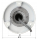 KAMERA AHD, HD-CVI, HD-TVI, PAL DS-2CE16D0T-IT3F(2.8MM)(C) - 1080p Hikvision