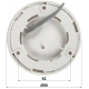 KAMERA AHD, HD-CVI, HD-TVI, PAL DS-2CE56D0T-IRPF(2.8mm)(C) - 1080p Hikvision