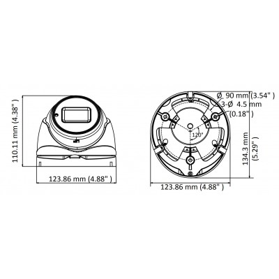 KAMERA AHD, HD-CVI, HD-TVI, CVBS DS-2CE56H0T-IT3ZF(2.7-13.5MM) - 5 Mpx Hikvision