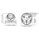 KAMERA AHD, HD-CVI, HD-TVI, CVBS DS-2CE56H0T-IT3ZF(2.7-13.5MM) - 5 Mpx Hikvision