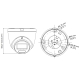 KAMERA HD-TVI DS-2CE72KF3T-LE(2.8MM) Smart Hybrid Light ColorVu - 3K Hikvision