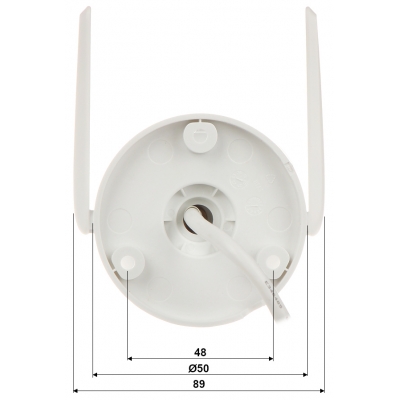 KAMERA IP DS-2CV2041G2-IDW(2.8MM)(D) Wi-Fi, - 3.7 Mpx Hikvision