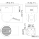 KAMERA IP SZYBKOOBROTOWA ZEWNĘTRZNA DS-2DE3A400BW-DE/W(F1)(T5) ACUSENSE - 4 Mpx 4 mm Hikvision