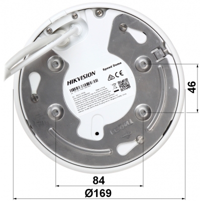 KAMERA IP SZYBKOOBROTOWA ZEWNĘTRZNA DS-2DE4A225IW-DE(S6) - 1080p 4.8 ... 120 mm Hikvision
