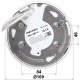 KAMERA IP SZYBKOOBROTOWA ZEWNĘTRZNA DS-2DE4A225IW-DE(S6) - 1080p 4.8 ... 120 mm Hikvision