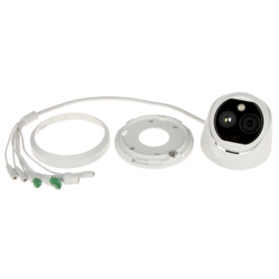 HYBRYDOWA KAMERA TERMOWIZYJNA IP DS-2TD1217-2/PA 1.8 mm - 720p, 2.1 mm - 4 Mpx Hikvision