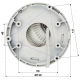 HYBRYDOWA KAMERA TERMOWIZYJNA IP DS-2TD1217-2/PA 1.8 mm - 720p, 2.1 mm - 4 Mpx Hikvision