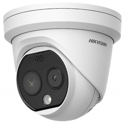 HYBRYDOWA KAMERA TERMOWIZYJNA IP DS-2TD1217B-6/PA 6.2 mm - 720p, 8 mm - 4 Mpx Hikvision